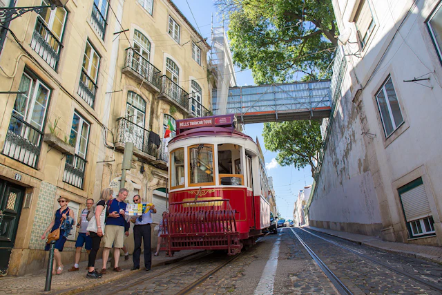 Lisbon Hills Tram ticket visit photo
